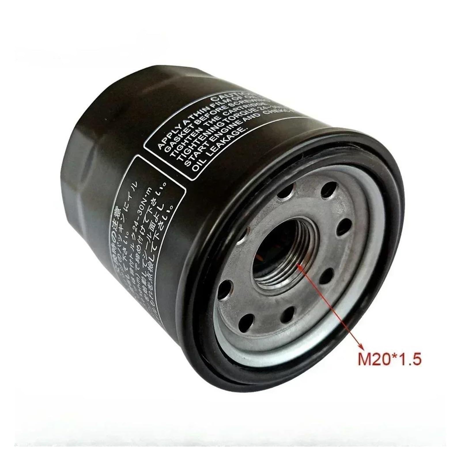 Dla CB600 S Hornet CBR600 NTV600 VT600 Shadow XL600 CB650 Filtr Oleju(Black 4pcs)