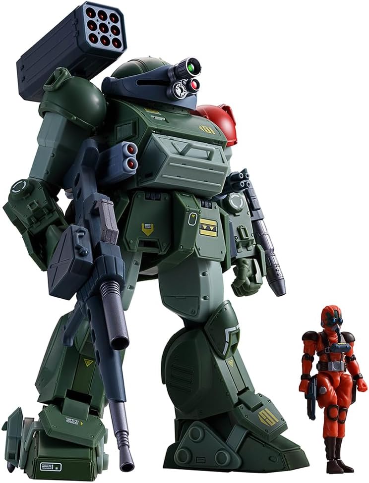 BANDAI SPIRITS(バンダイ スピリッツ) HI-Metal R Armored Trooper Votoms Scope Dog Red Shoulder Custom, Approx. 6.5 inches (165 mm), PVC & ABS & Die Cast Pre-Painted Action Figure