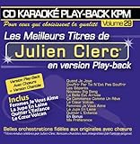  CD Karaoké Play-Back KPM vol. 29 \'\'Julien Clerc\'\'