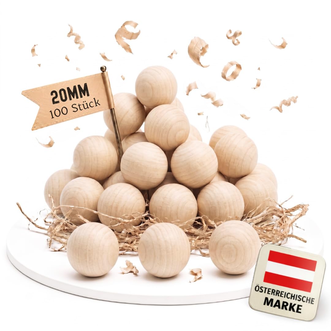 Holzkugeln ohne Loch