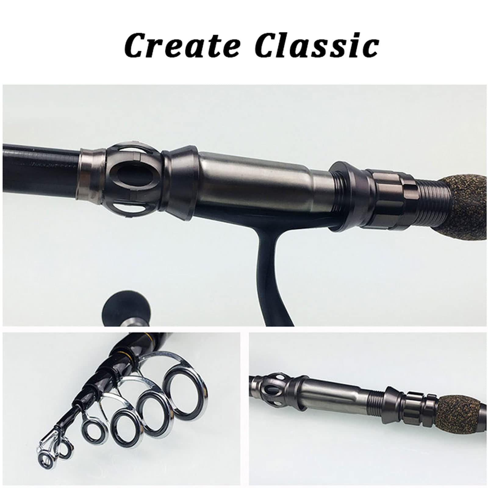 best telescoping fishing rods – telescoping Pocket Fishing Pole Retractable and Reel ...