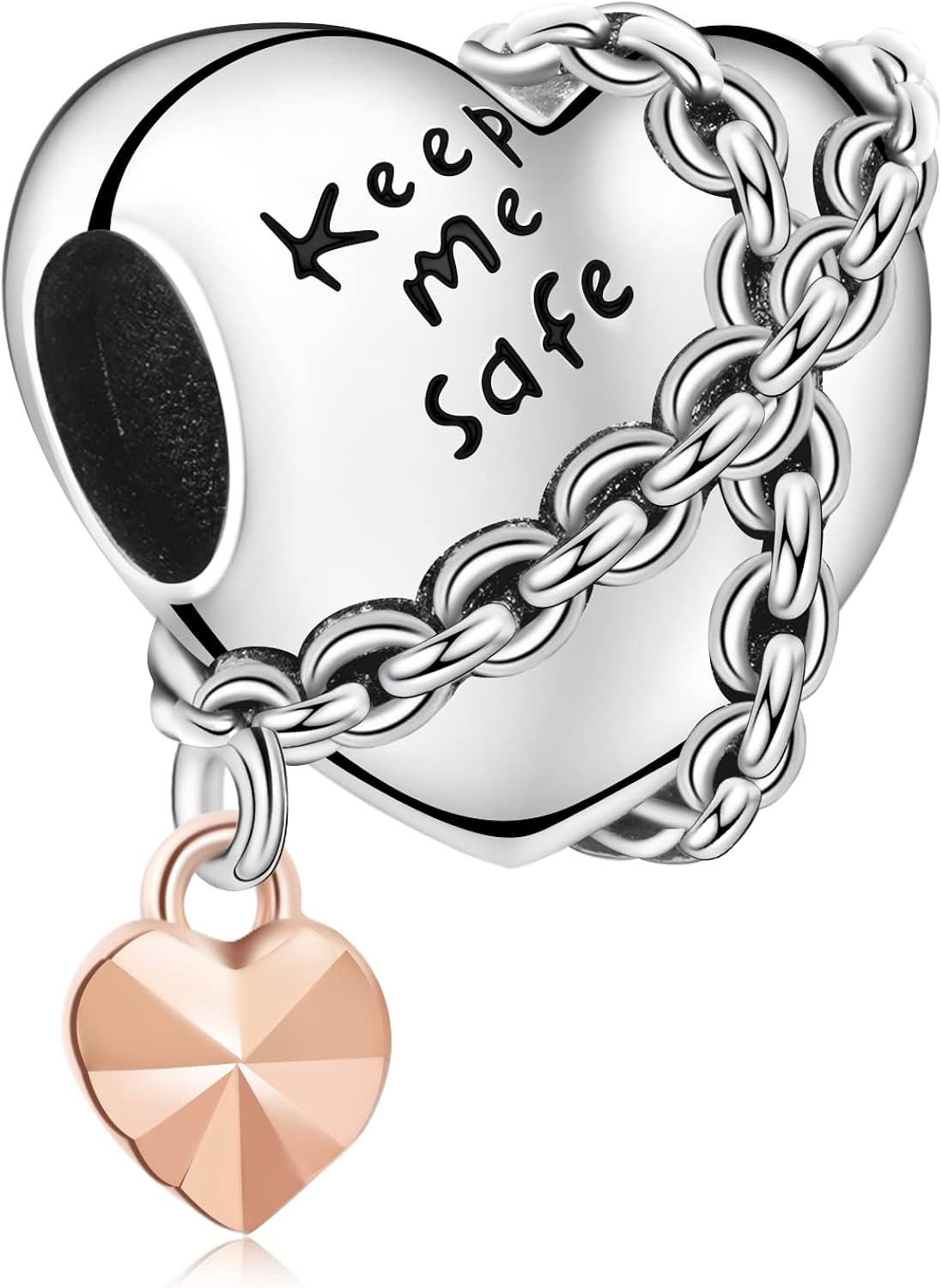 Annmors Jewelry Family Charms for Woman-925 Sterling Silver Dangle Pendant Bead with Cubic ZirconiaGirl Jewelry Beads DIY Gifts for Women Bracelet