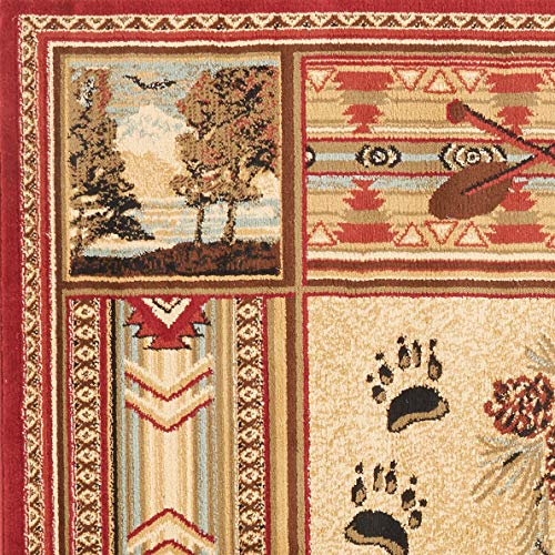 Tapete rojo rectangular 160x96 cm Mayberry Rug miniatura 6