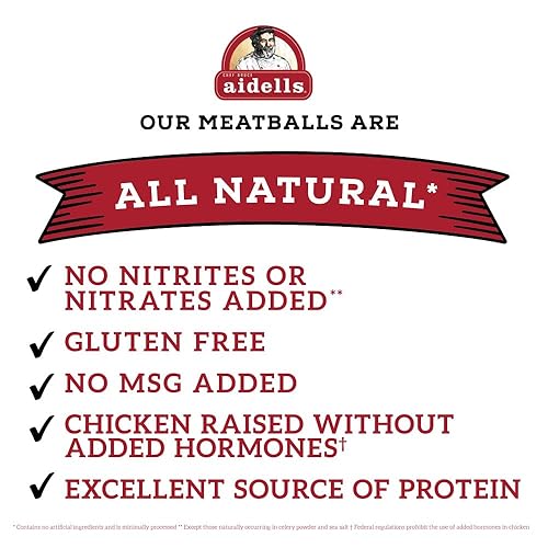 Miniatura 4 de Aidell's, Albóndigas de pollo picantes estilo italiano con mozzarella, 12 onzas