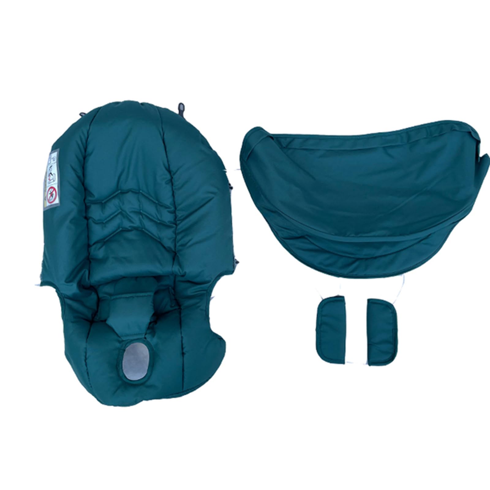 Coussin de poussette amovible chaud pour poussette par temps froid pour bébé tout-petit pour matelas de siège