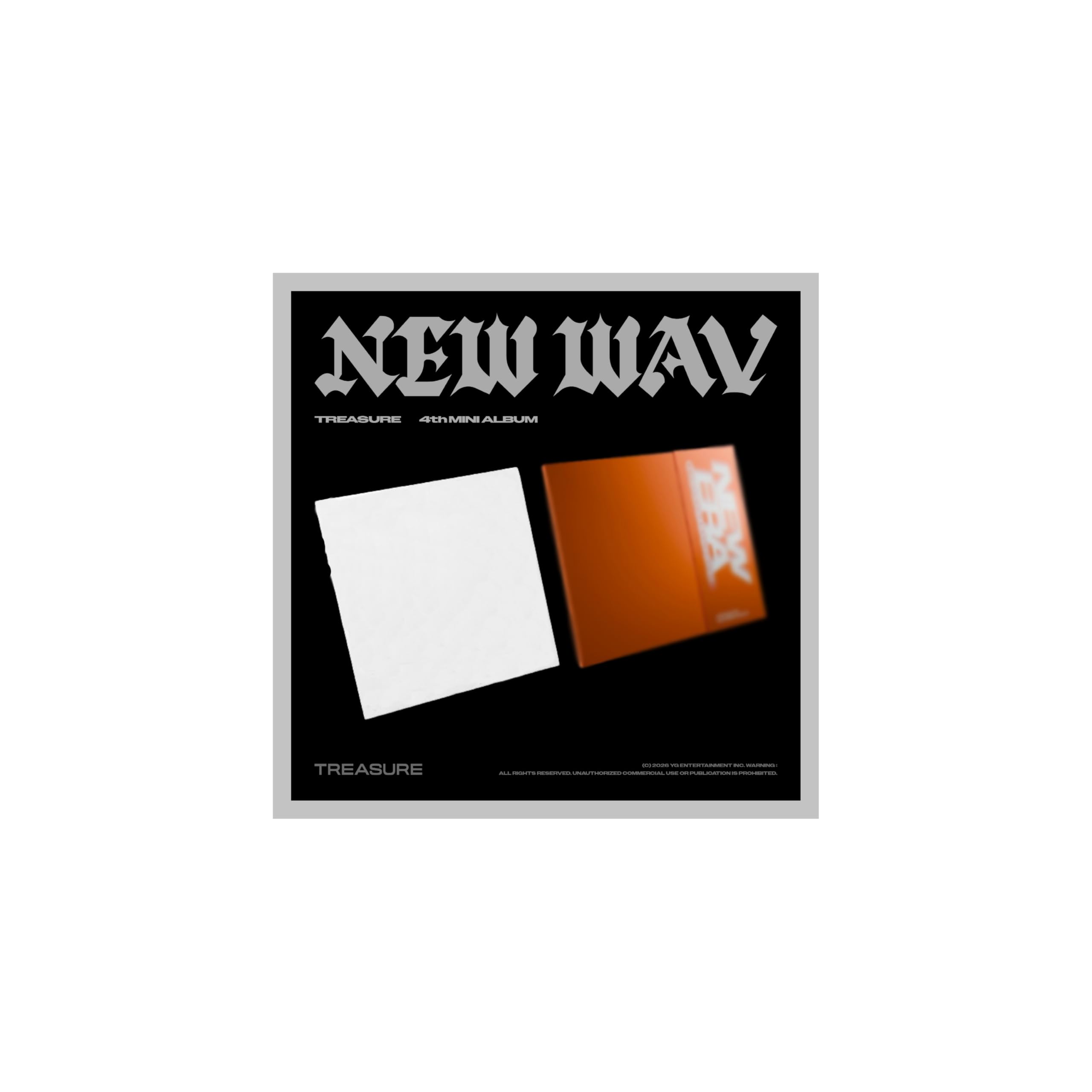 (Zestaw 2 wersji: 1Standard+1RAW) SKARB NOWY WAV 4. mini album ze śledzeniem
