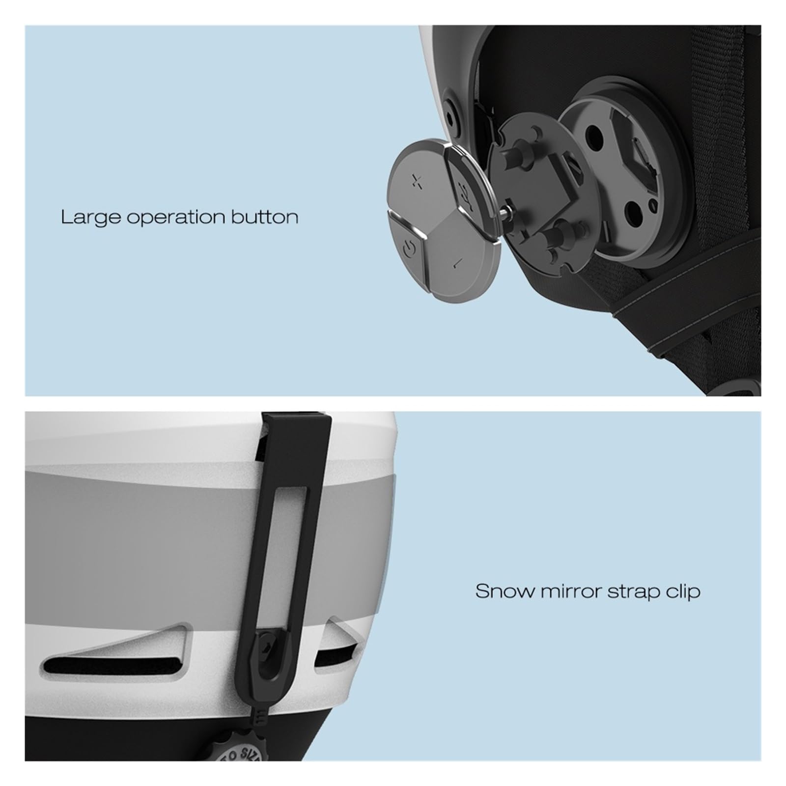 Casque De Ski Bluetooth Imperméable À l'eau for Hommes Et Femmes, Sécurité De Patinage, Skateboard, Équipement De Ski for Enfants Largement Applicable