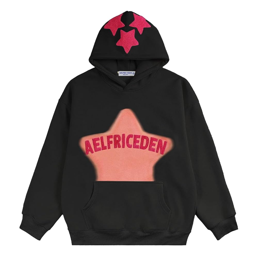 Amazon.com: Aelfric Eden Womens Graphic Hoodies Pink Star Amazon.com: Aelfric Eden Womens Graphic Hoodies Pink Star