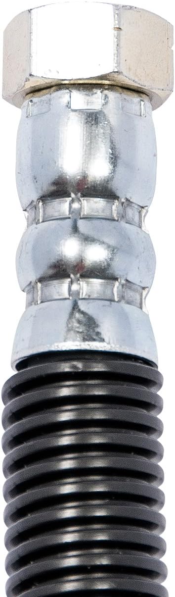 Edelmann 80493 Power Steering Pressure Hose, Black