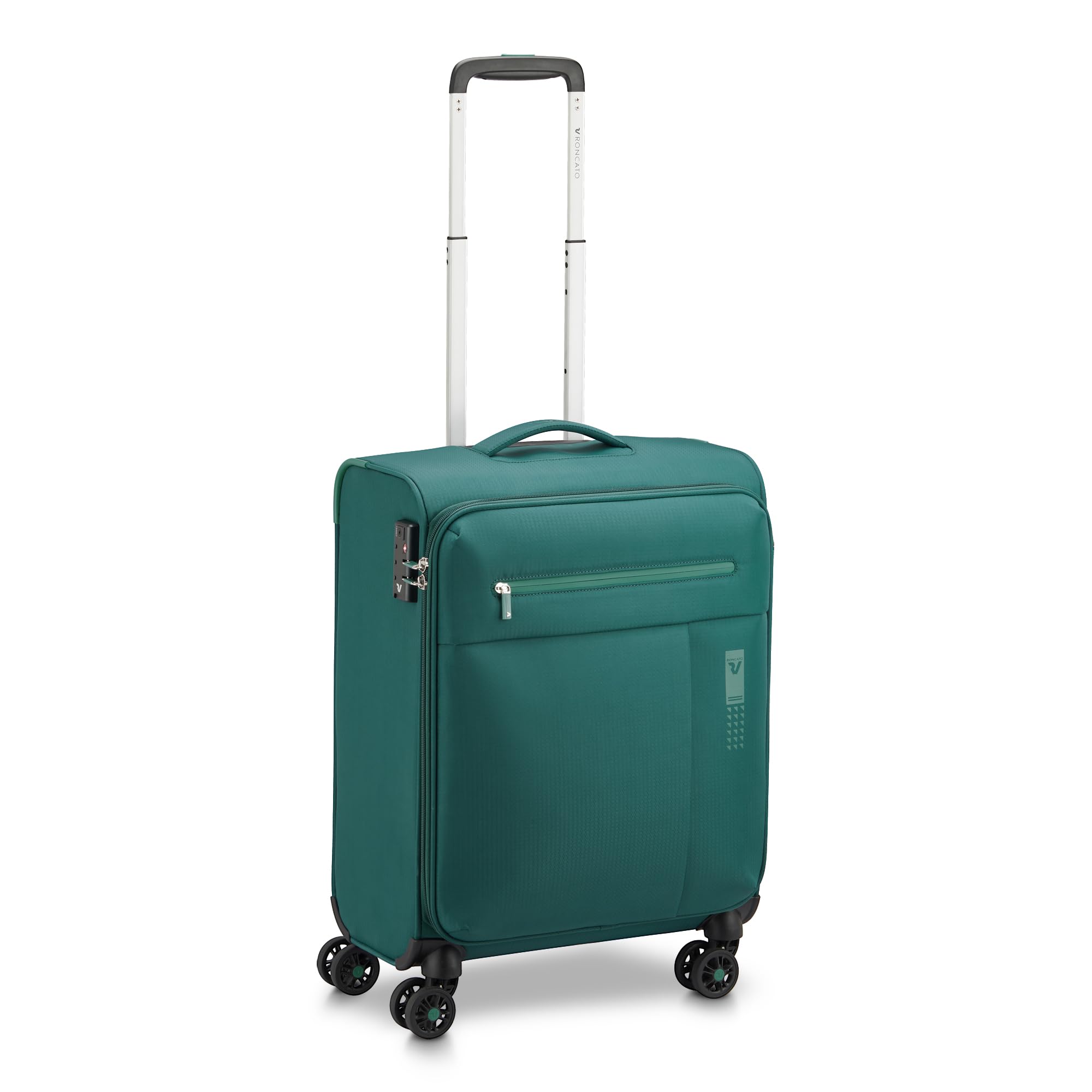 RONCATO Lite Soft Cabin Trolley 4W 55/20 S Verde Bottiglia dunklegrün