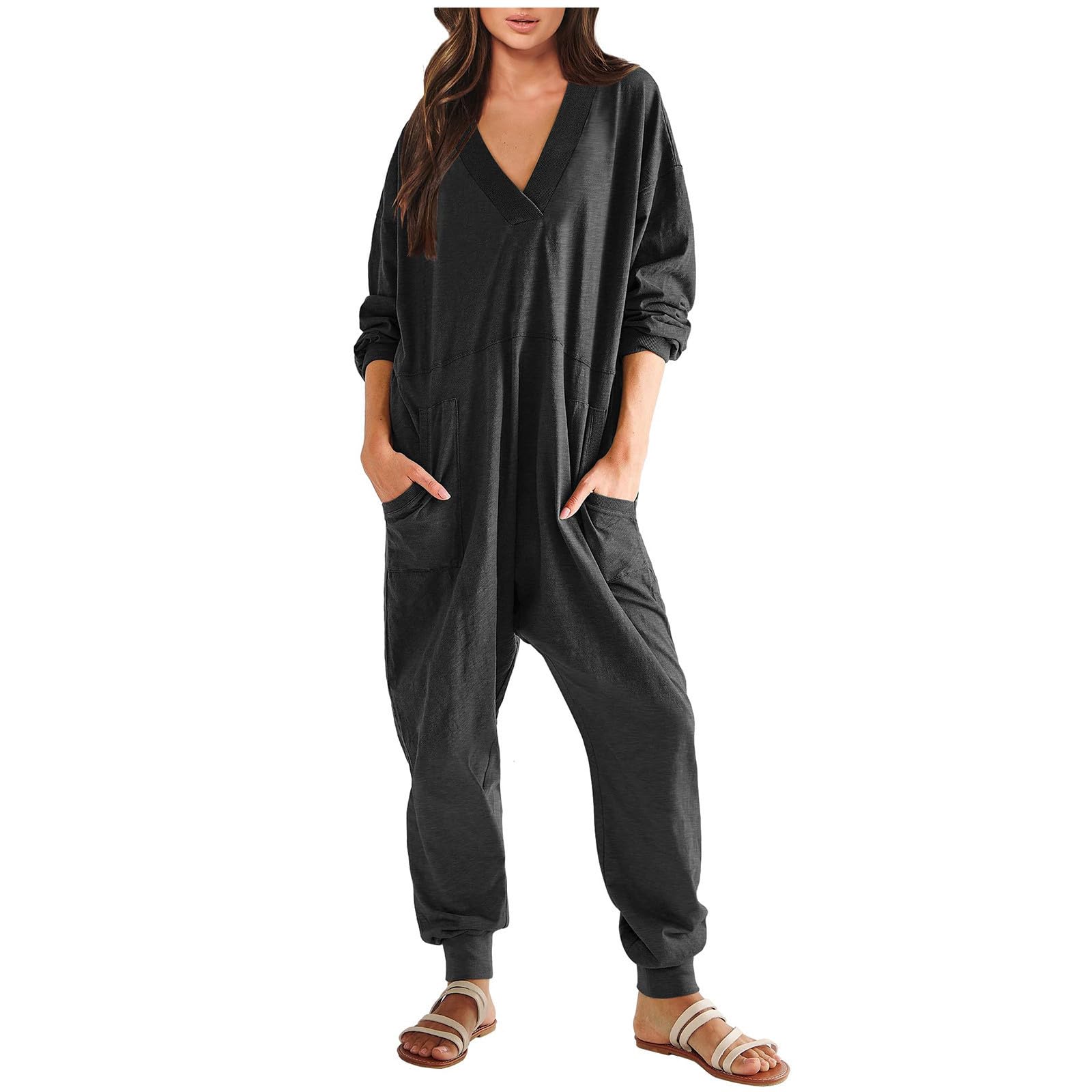 APIVOEJumpsuits for Women Sexy Jumpsuits Plus Size Overalls Women's Jumpsuits, Rompers & Overalls Plus Size Dressy Rompers
