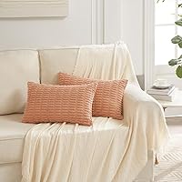 Vista 338 de Fancy Homi Fundas de almohada decorativas bohemias de 20 x 20 pulgadas para sala de estar, sofá, cama, sillón, rústico, moderno, decoración del Crema