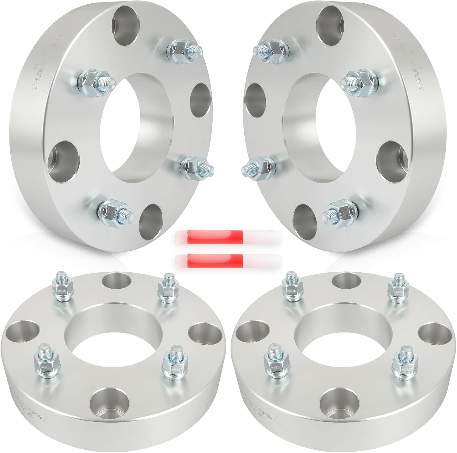 ECCPP 4 PCS 1.5" inch 4x156 to 4x137 Wheel Adapters 10x1.25Studs Fits for Polaris Sportsman XP 550/850/1000 (2009-2023), Scrambler 850 (2013-2023), Scrambler 1000 (2014-2019)