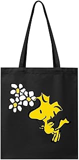 [MYDYHKX] トートバッグ キャンバス スヌーピー ウッドストック 大容量 ショルダー トート 帆布 肩掛け 手提げ カバン サブバッグ レディース メンズ 通勤 軽量 通学 旅行用