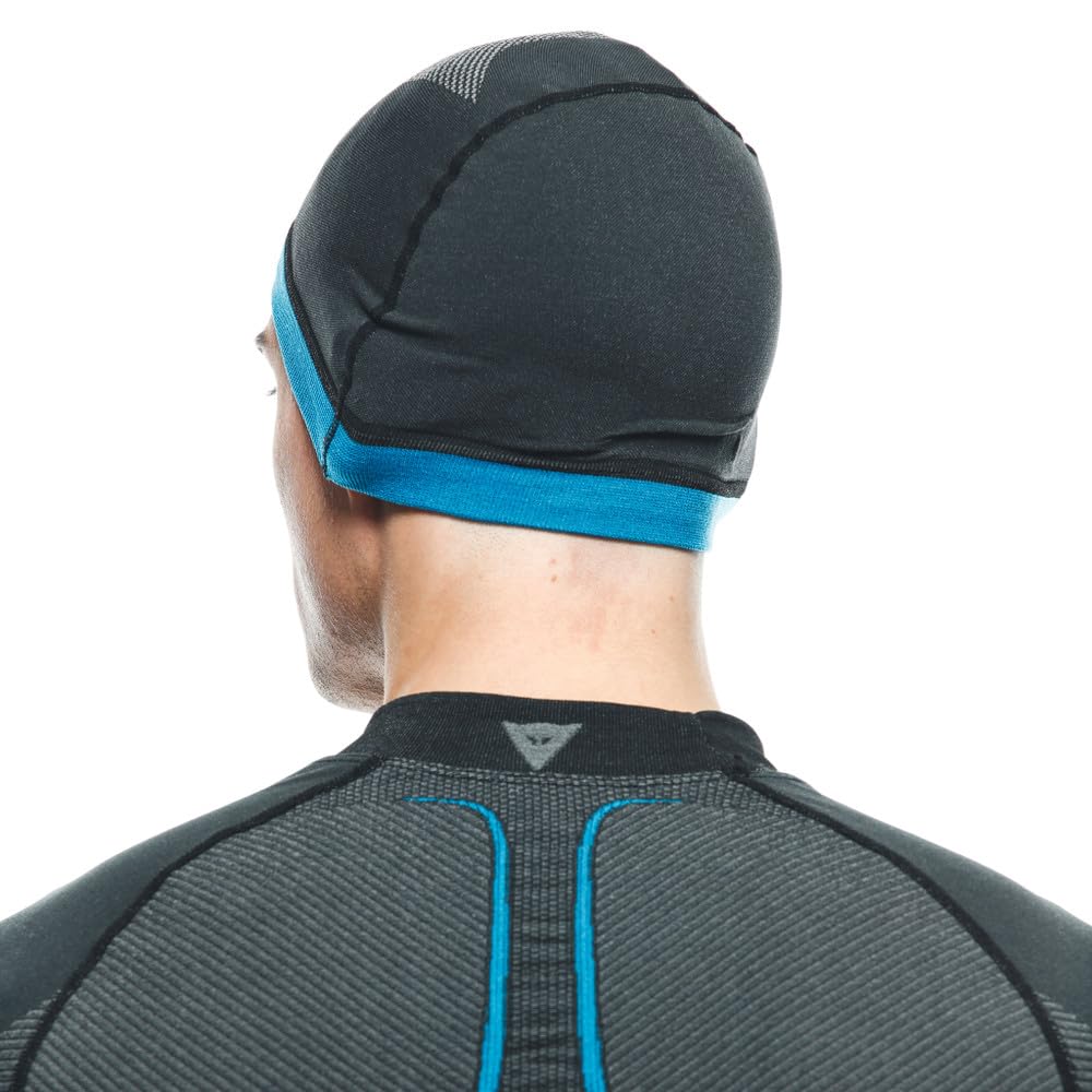 Dainese Dry Cap, kask motocyklowy, czarny/niebieski, N