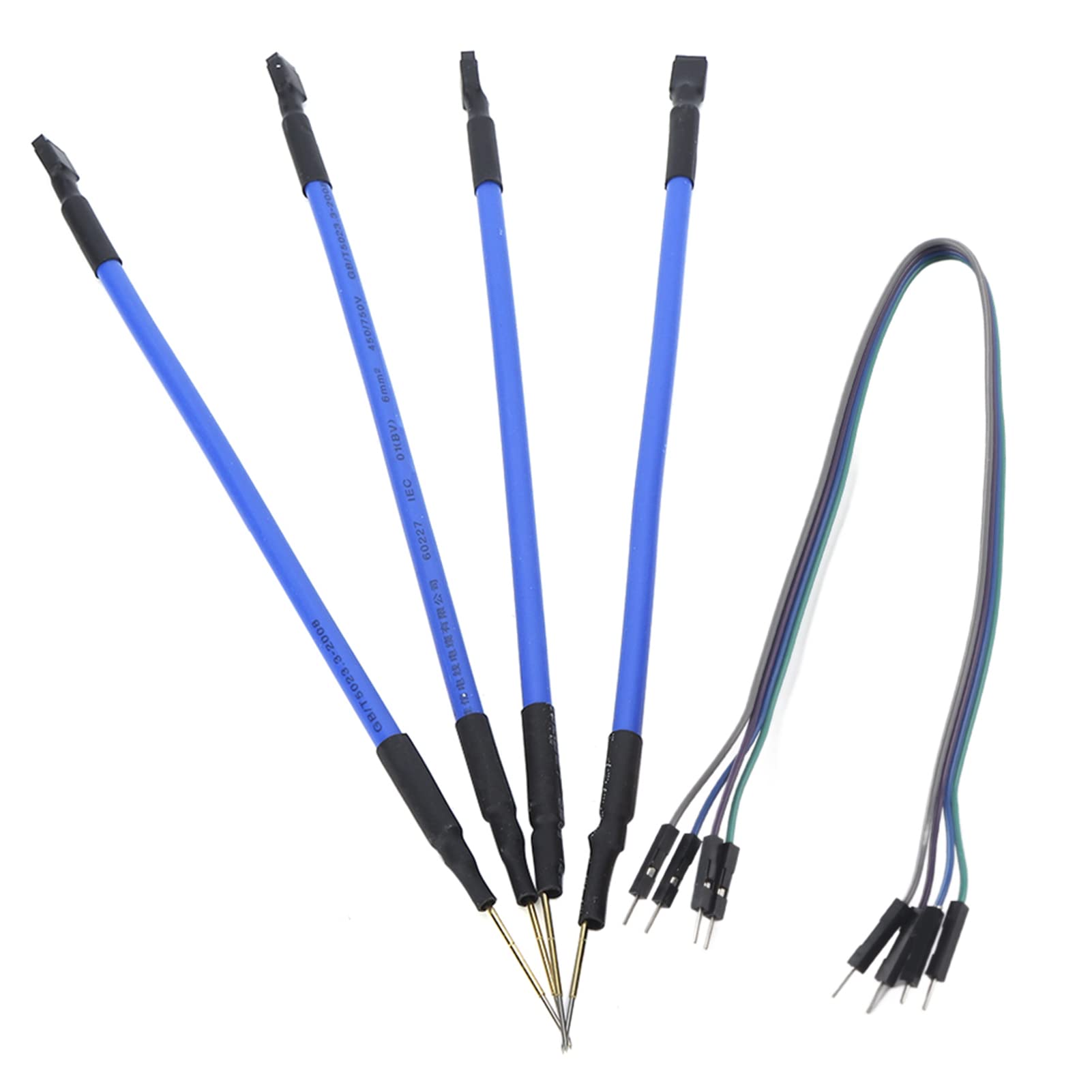 Bdm Probe Pins Frame,Probe Pen,Bdm Flash Probes,Diagnostic Tools,4Pcs Set LED BDM Frame 4 Probes Pens with Connect Cable Fits for V2 Fgtech BDM100