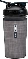 Vista 56 de Funda aislante de neopreno para botella mezcladora de proteínas Sok It BotlSok (Jardín inglés de picnic, se ajusta a botella mezcladora de 28 oz)