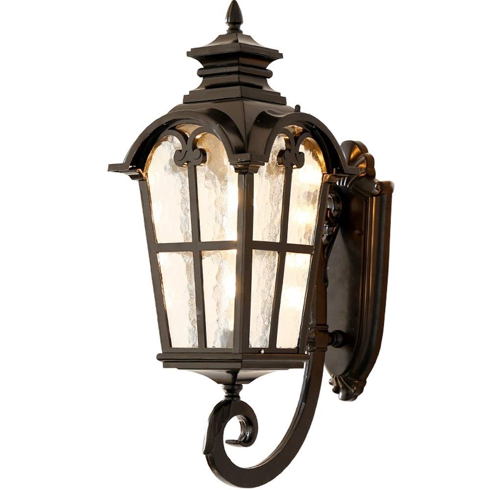 Lumiere murale extérieure E27 applique vintage en aluminium pour eclairage facade maison