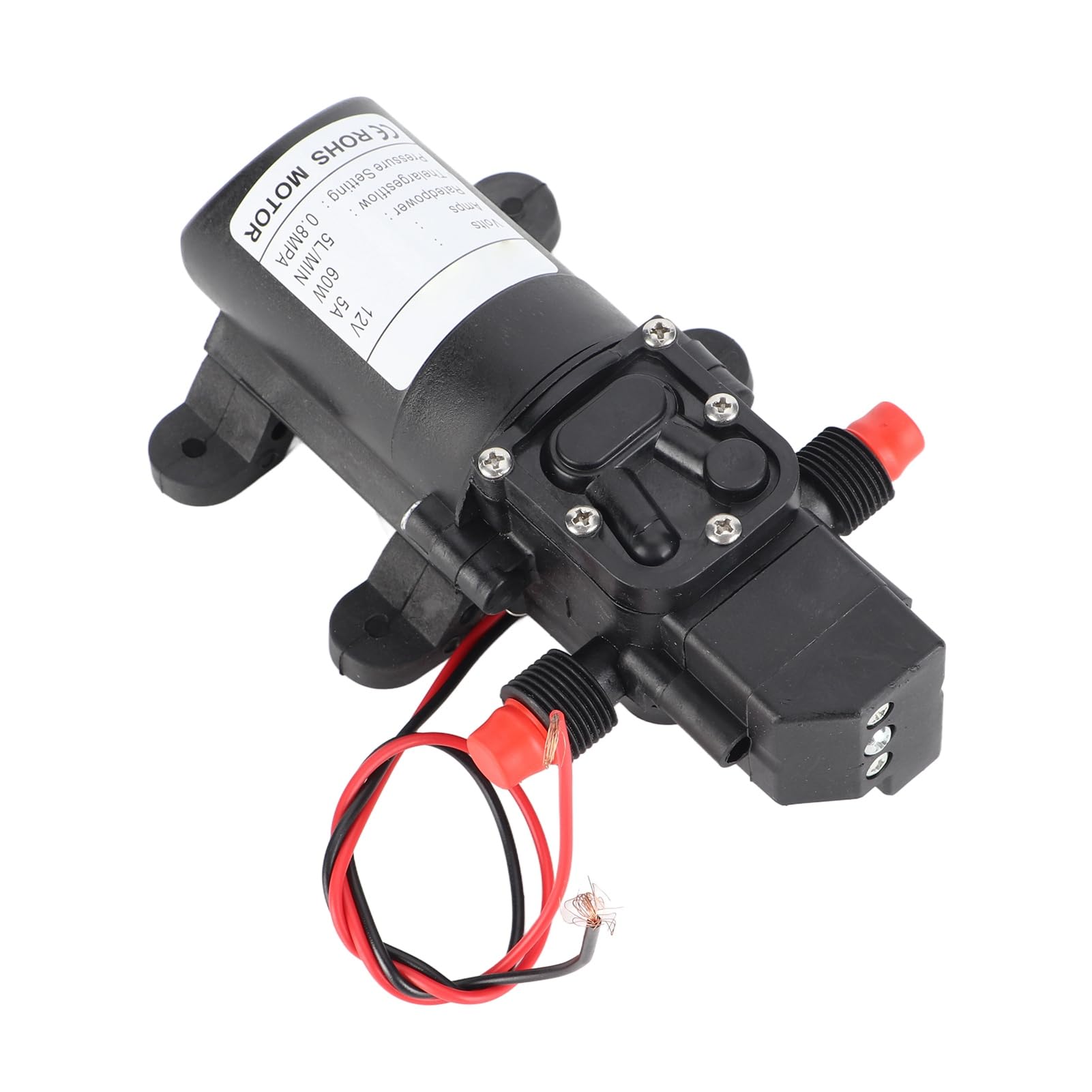 Pompe auto-amorçante, pompe de transfert de pompe à diaphragme Pompe à eau haute pression pour extérieur pour douche d'arrosage de jardin