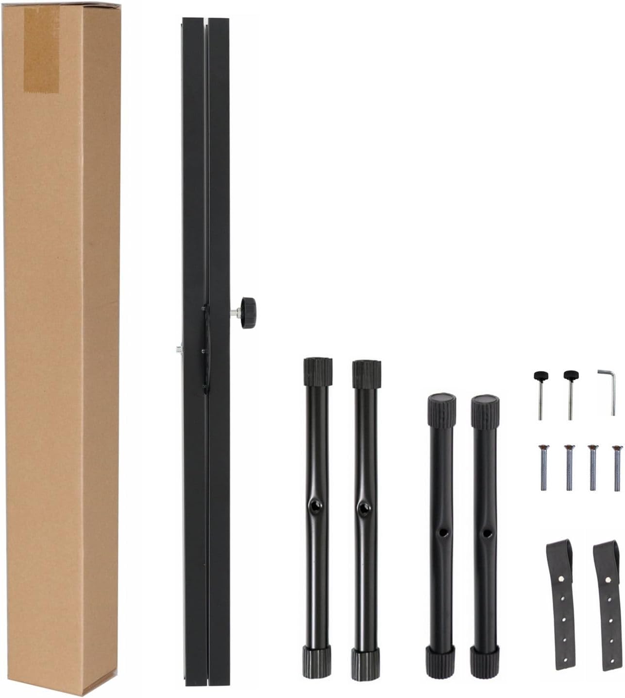 Single-X Keyboard Stand and Piano Stand, Adjustable Practical Frame Music Piano for Lovers and Easy to Assemble for Travel/Storage