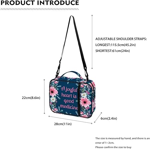 Miniatura 6 de Vanideaoty Funda protectora de la Biblia de hongos, vitrina protectora para bolsas de Biblia familiares