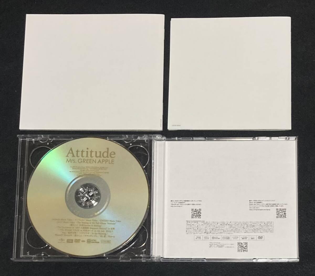 Amazon.co.jp: ※※ Mrs.GREEN APPLE アルバム Attitude 初回盤 CD