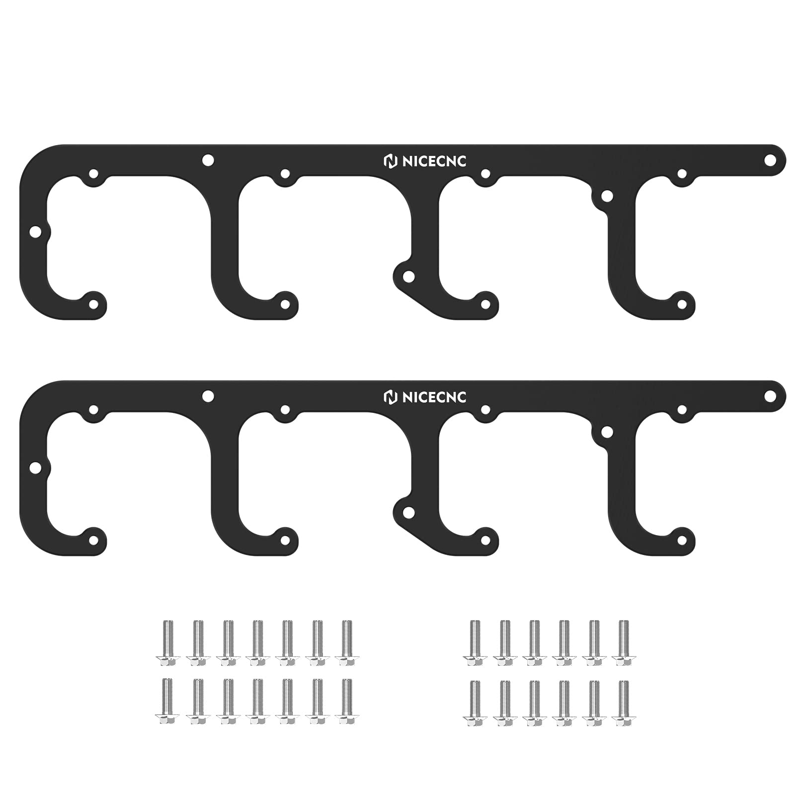 Photo 1 of NICECNC LS D581 Ignition Spark Plug Square Coil Bracket Valve Cover Compatible with Chevrolet 4.8L 5.3L 5.7L 6.0L 6.2L 7.0L V8 1999-2014 Black