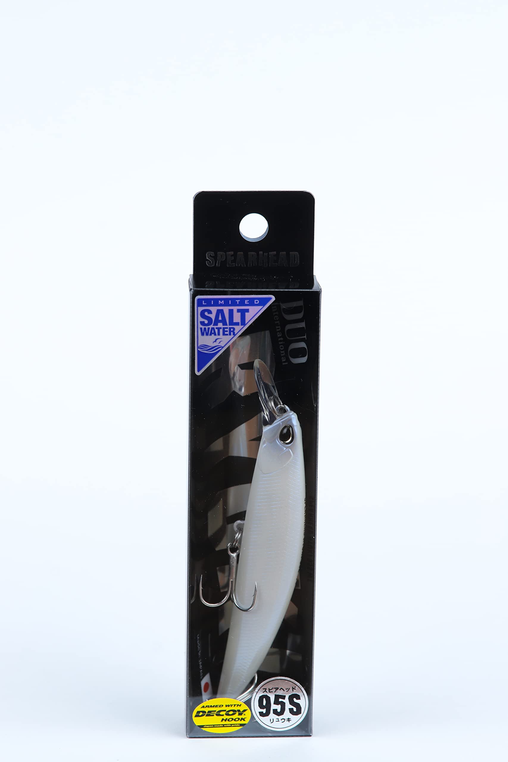 Duo Lure - Casting Fishing Lure with Hooks - SPEARHEAD RYUKI 95S WT : Neo Pearl ACC3008 - White: Buy Online at Best Price in Egypt