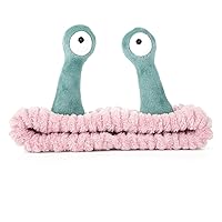 Vista 25 de Diadema de lavado facial, bandas para el cabello de spa de palma y caracol, diademas de maquillaje para mujeres, diadema elástica de forro polar