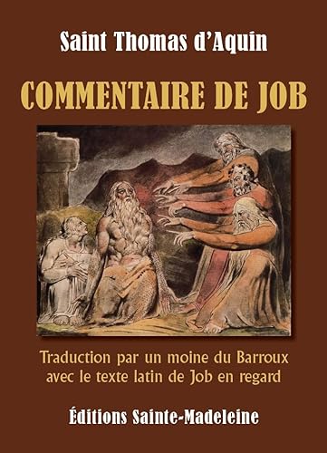 Commentaire de Job: Traduction par un moine du Barroux avec le texte latin de Job en regard