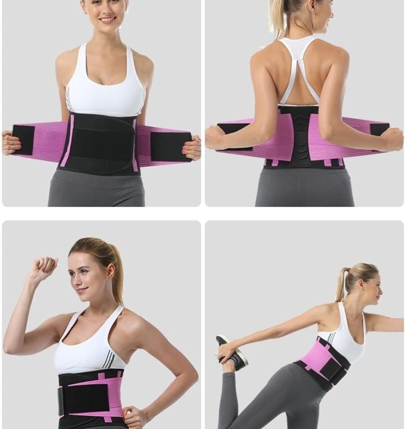 Back Support Elastic Back Lumbar Brace Support Belt Orthopedic Posture Corrector Lower Back Waist Support Belt