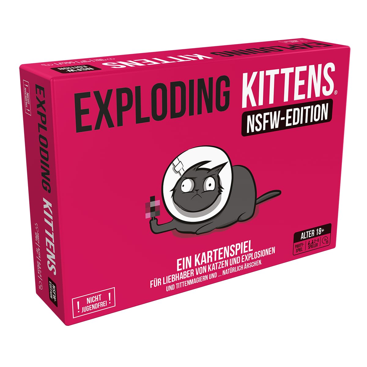 Exploding Kittens: NSFW Edition Asmodee Gioco da tavolo