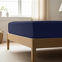 Vista 19 de Mellanni - Sábanas ajustadas tamaño King de la colección Iconic con bolsillo de hasta 16 pulgadas de profundidad; sábanas suaves y refrescantes