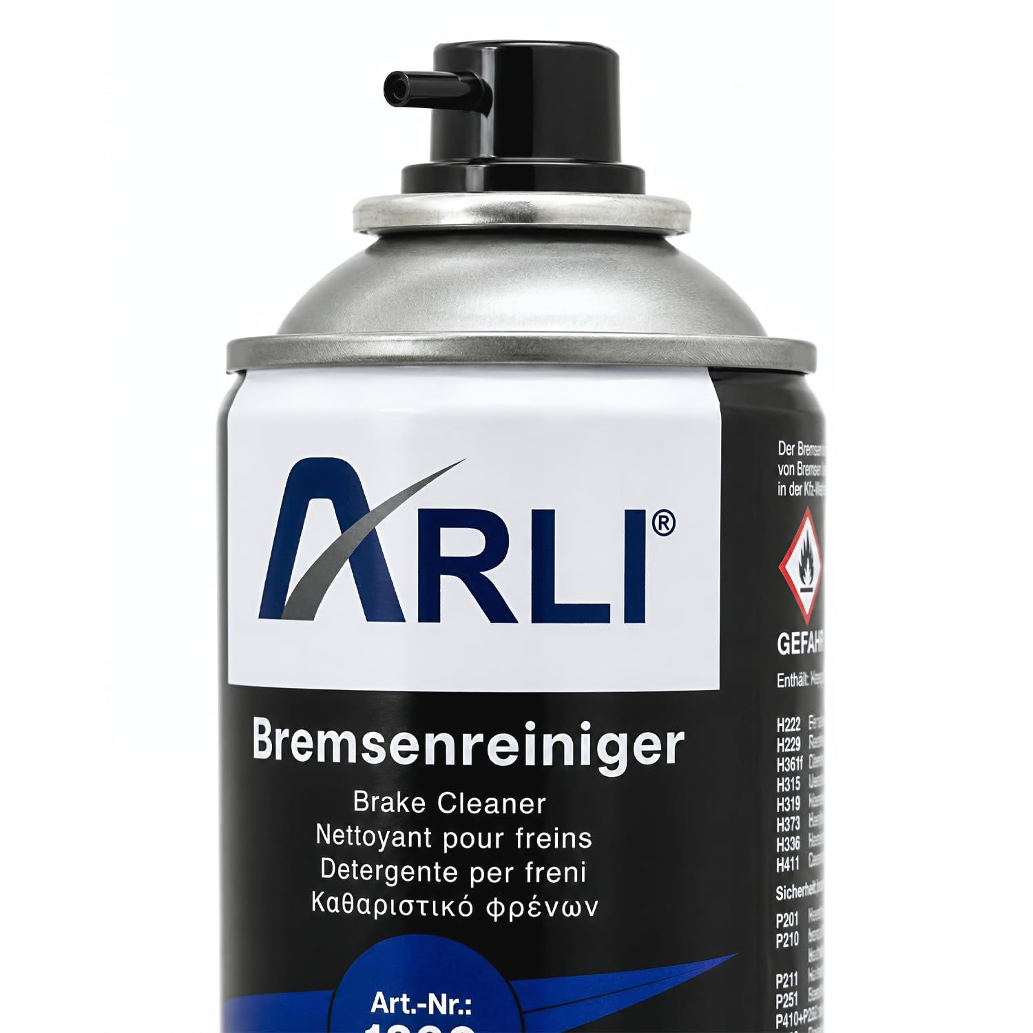 ARLI Bremsenreiniger 24x 500 ml Bremsreiniger Spray Teilereiniger Kaltreiniger Entfetter 360° Ventil für Auto Motorrad Werkstatt Kupplungsreiniger entfernt Öl Fett und Schmutz