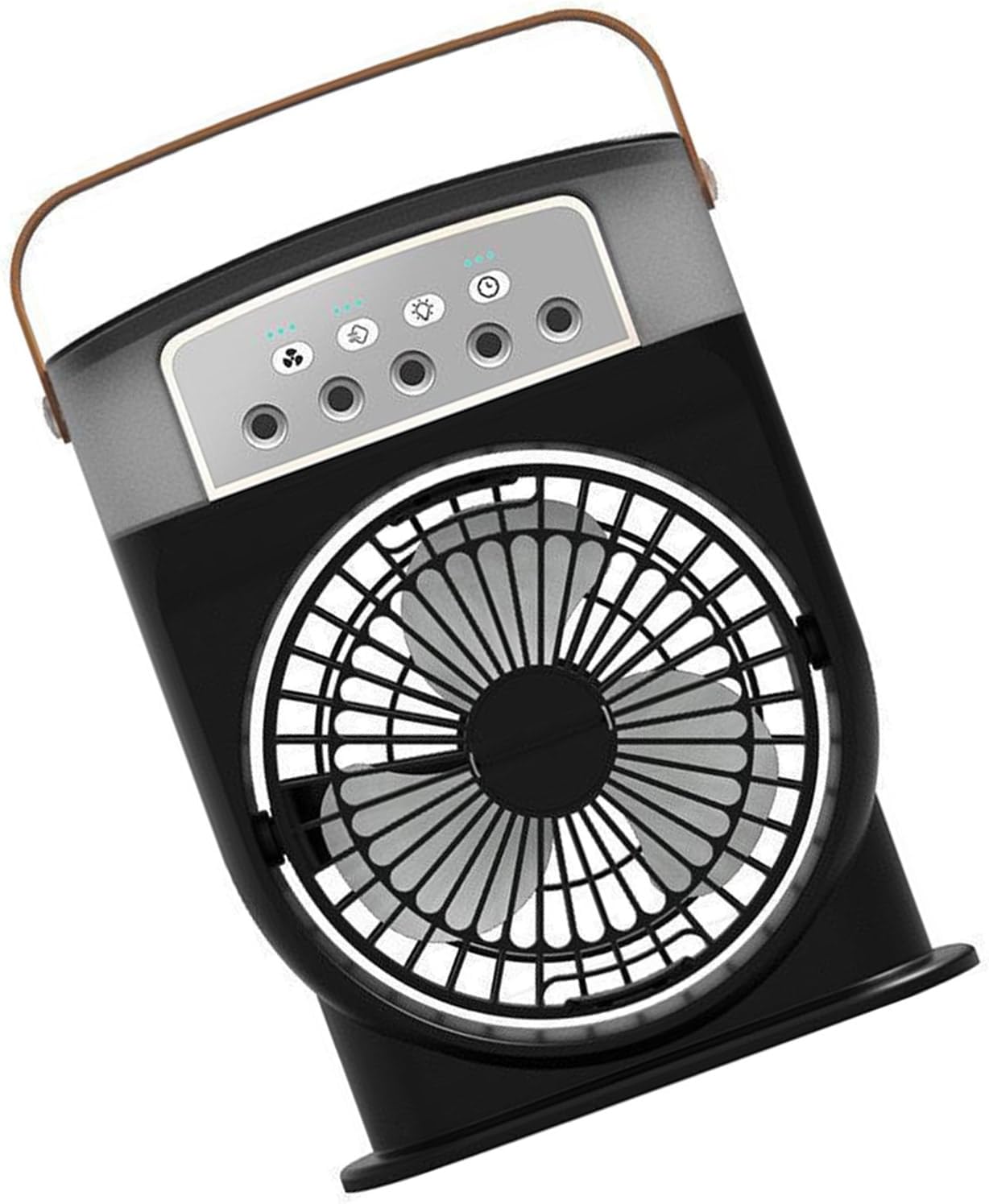 Practical Desktop Air Cooling Fans Rechargeable Fan with 3 Speed Option Table Fan for Home Office or Dorm Room