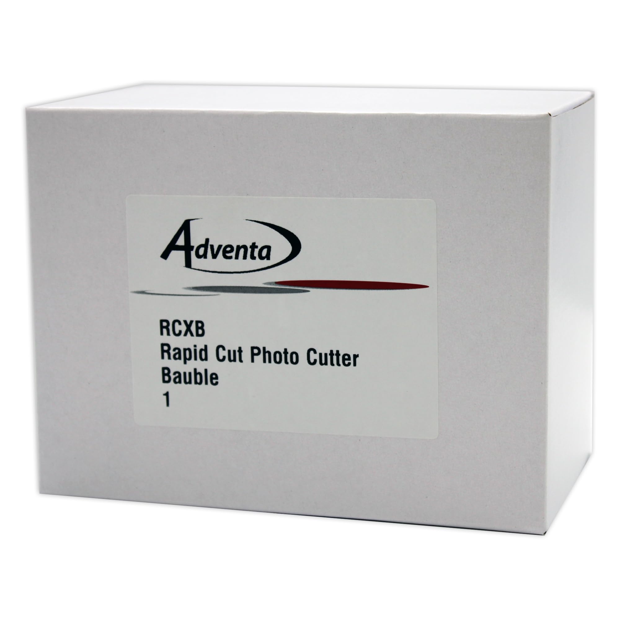 Adventa Machine, taglierini, foto, palline, rapide, metallo e rosso, per stampe da 80 diamm o 3-1/8"