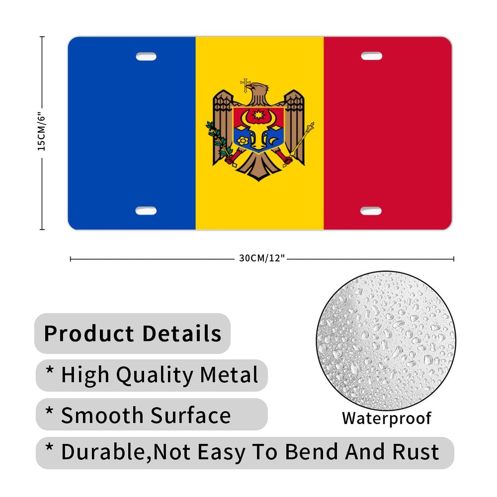 Targa Patriottica Con Scritta "New Sign Patriotic License - Foto 6