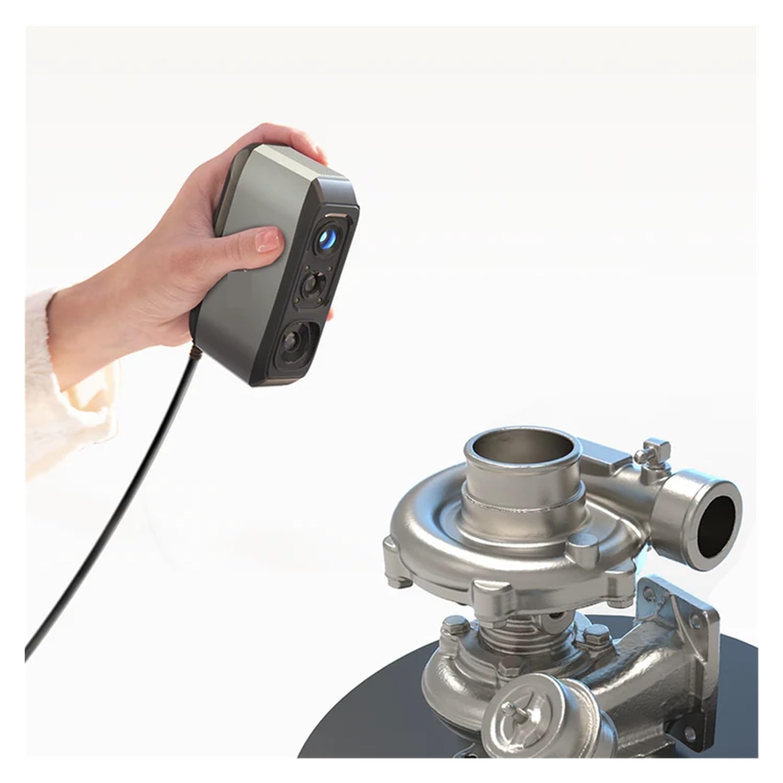 Scanner 3D Moose AI Visual Tracking Risoluzione 0,07 mm Precisione,03 Macchina for scansione