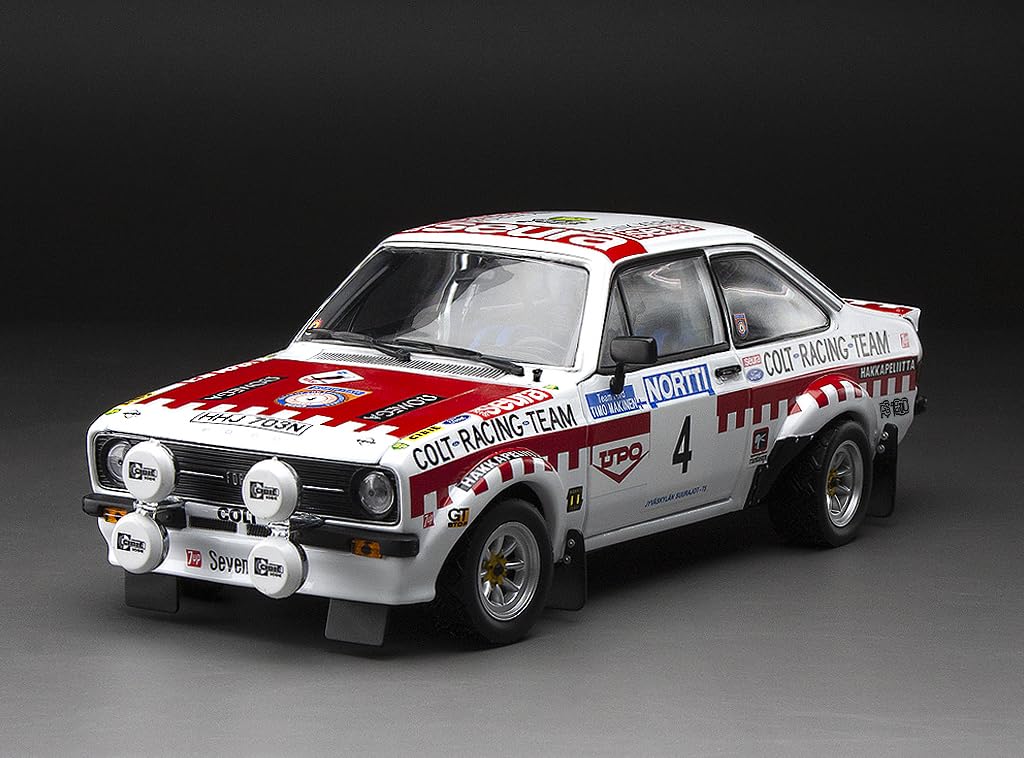 Ford Escort RS1800 Sunstar 4856 voiture miniature de rallye historique 1975 Makinen échelle 1/18