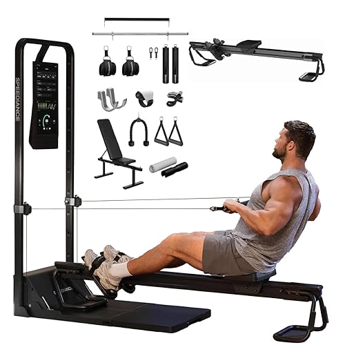 Speediance Home Gym, Smart AI-Powered Multi-Functional Smith Machine for Full Body Strength Training, All-in-one Gym Equipment, Digital Weight System, Workout Station, Squat Rack, Gym Monster 2 - GM 2 Family Plus