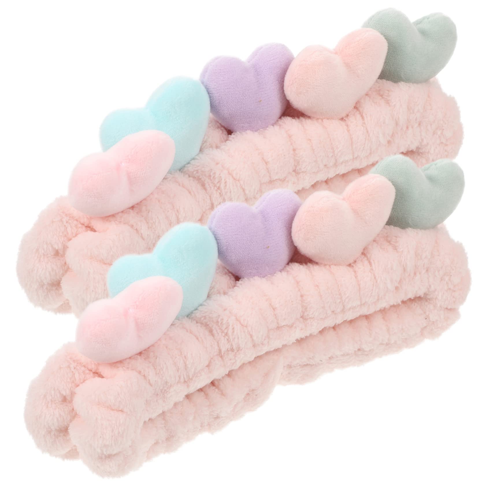 minkissy 6pezzi Fasce Elastiche Per Makeup e Accessori Per Fascia Per Rosa Per e Del