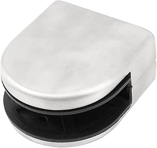 Aexit Handrails D Fall Protection Type Stainless Steel Glass Clips Clamps Fit Safety Clips 15-17mm Glazing