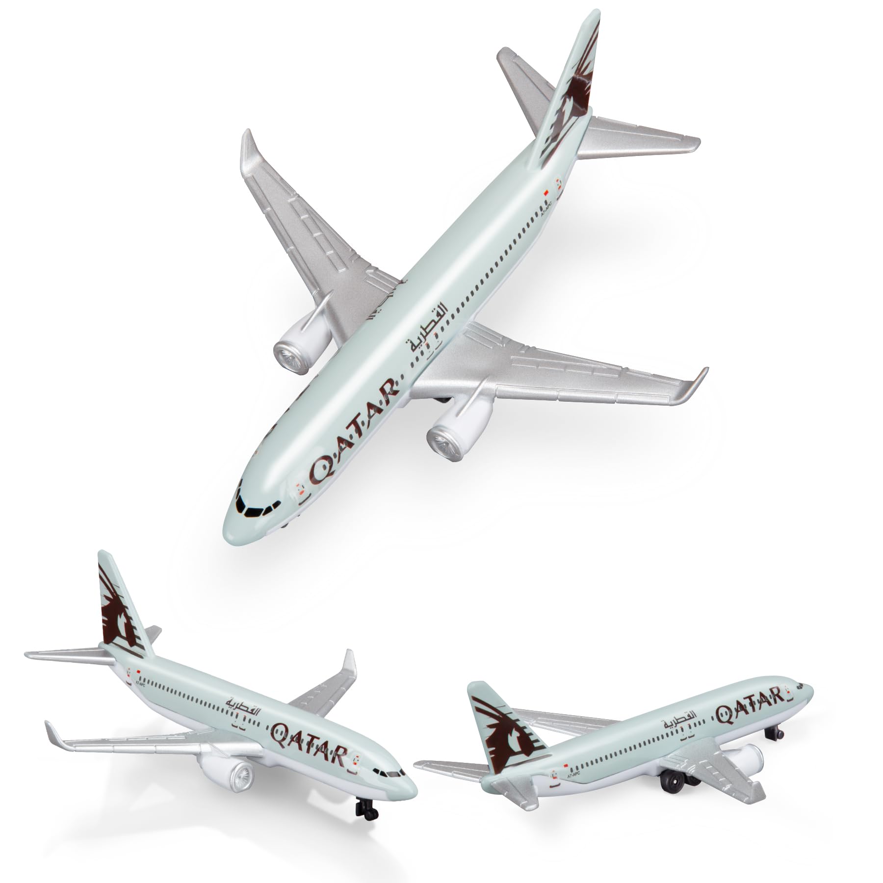 Maquetas de aviones Qatar 380 Airplane Airlines modelo de