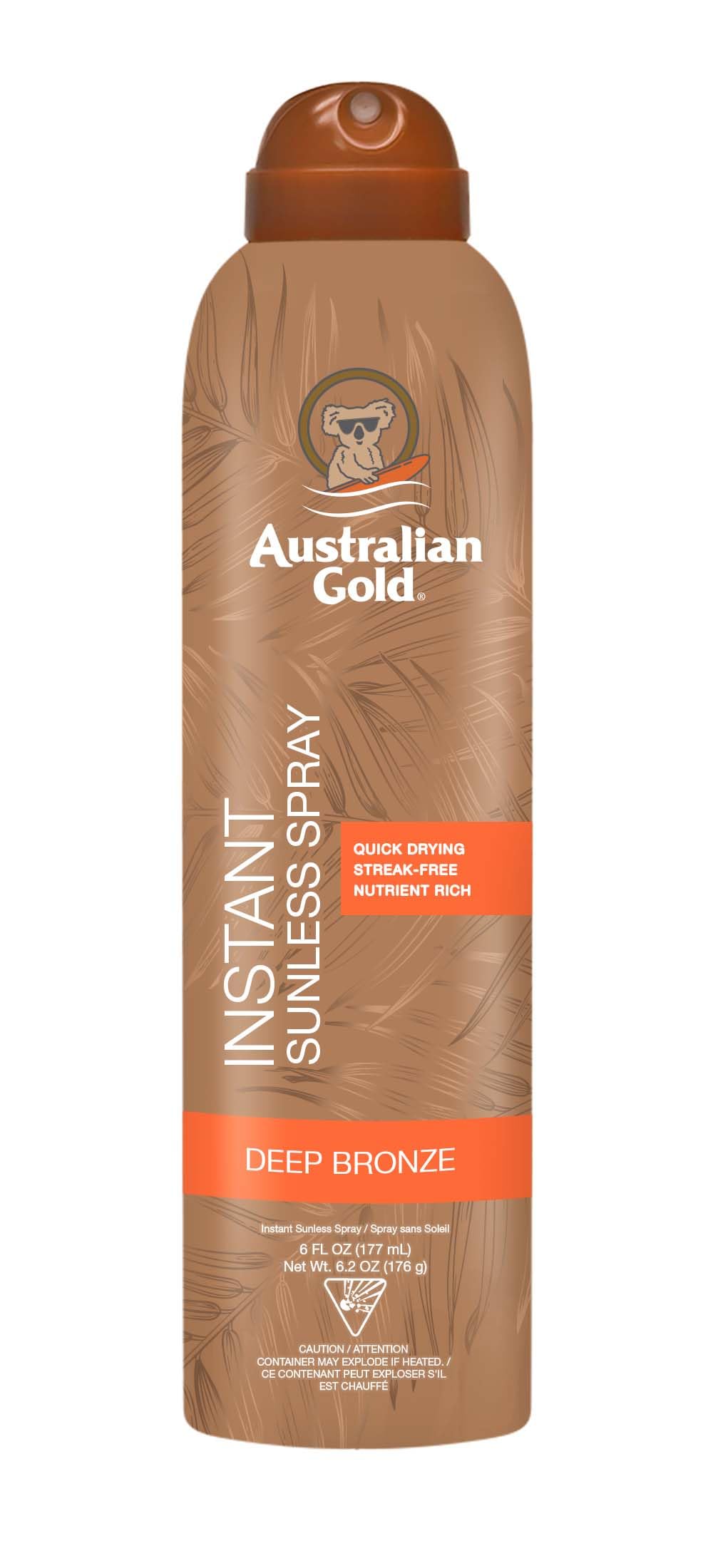 Amazon.com: Australian Gold Instant Sunless Tanning Spray, 6 Ounce