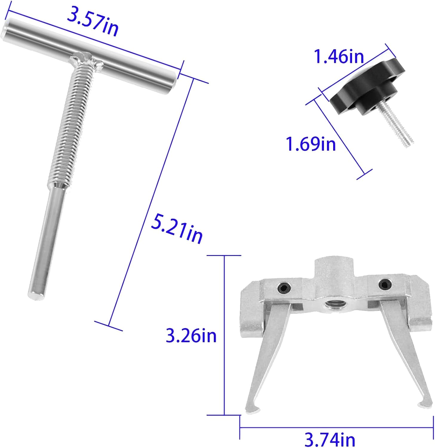 for Jabsco Impellers 660040-1 Impeller Pull 2-1/4"-2-9/16" Marine