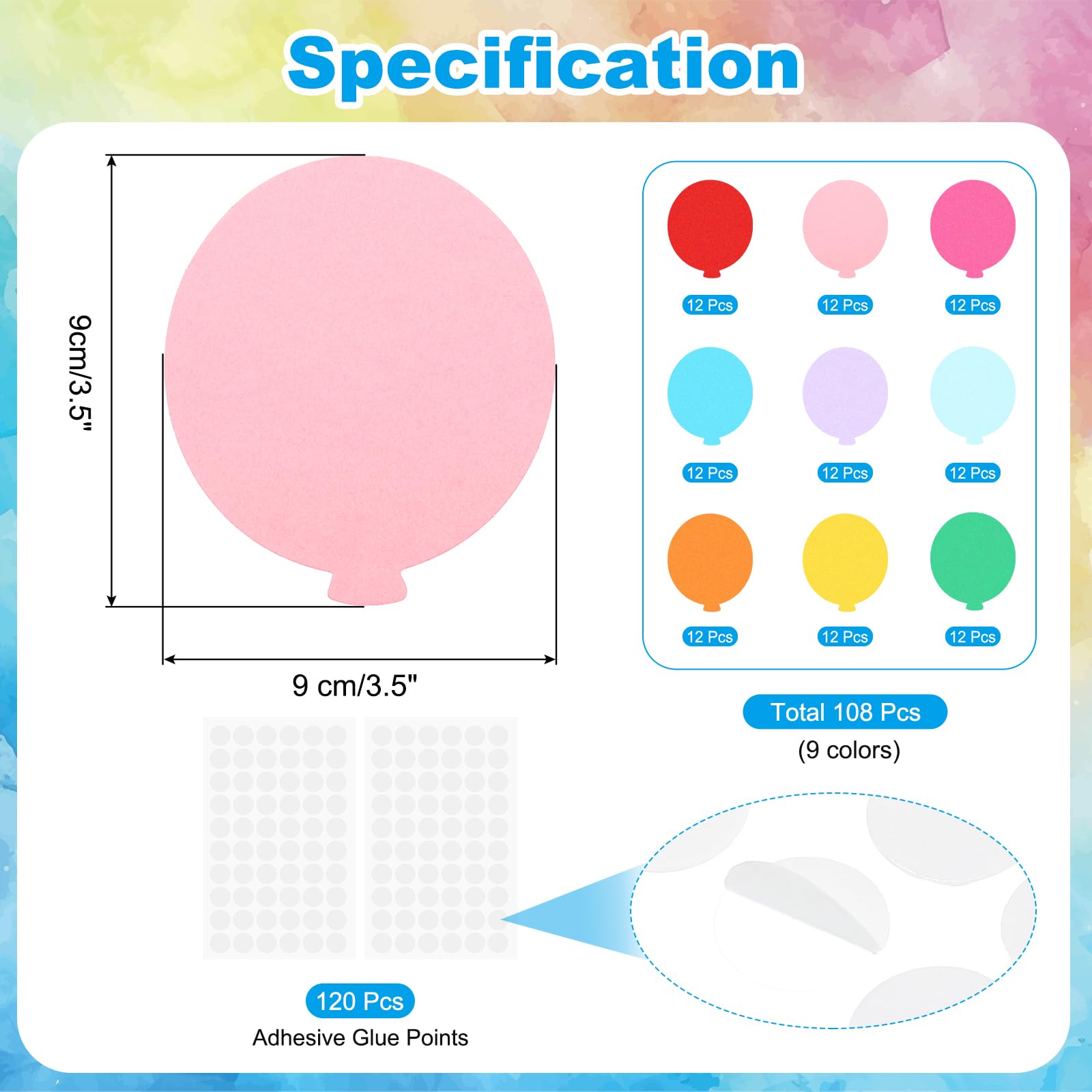 PATIKIL 36 Stück Bunte Papierausschnitte Für Pinnwände – Menschenform, 15,2x13,2 Cm | Ideal Für Basteln, Klassenzimmer & Partydekoration