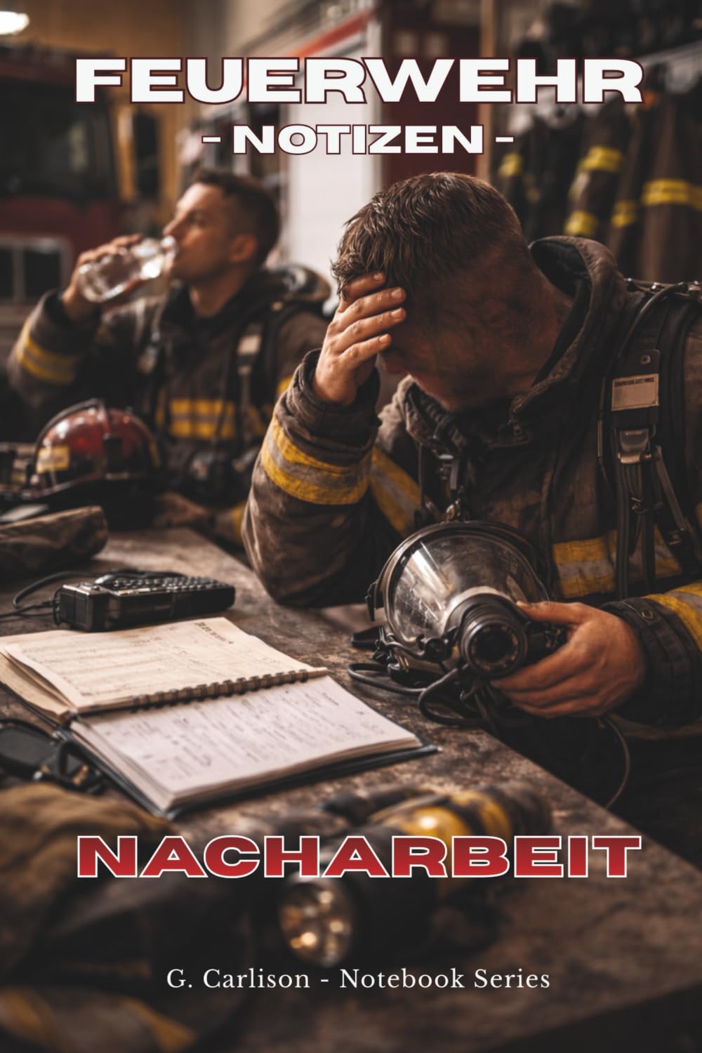 FEUERWEHR – Notizen 11.5 NACHARBEIT: Einsatznotizen und Arbeitsbuch für Feuerwehrangehörige Strukturiertes Notizbuch für Einsätze, Ausbildung und Dokumentation