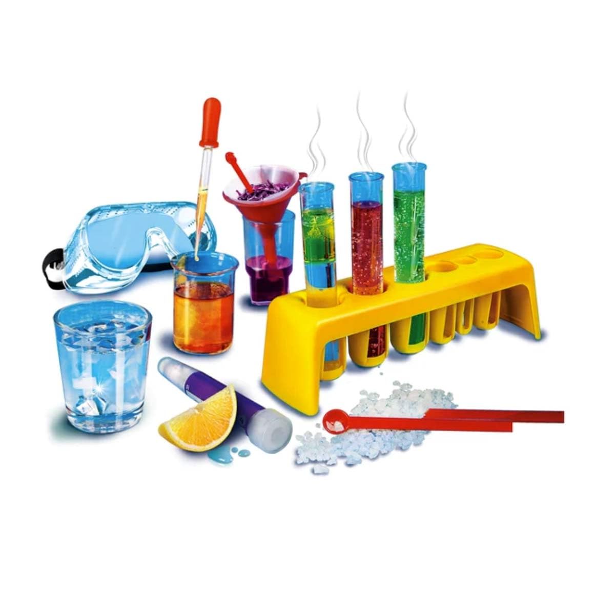 Clementoni 55287 Mi Laboratorio De Química Educational Game for Children, Multicoloured