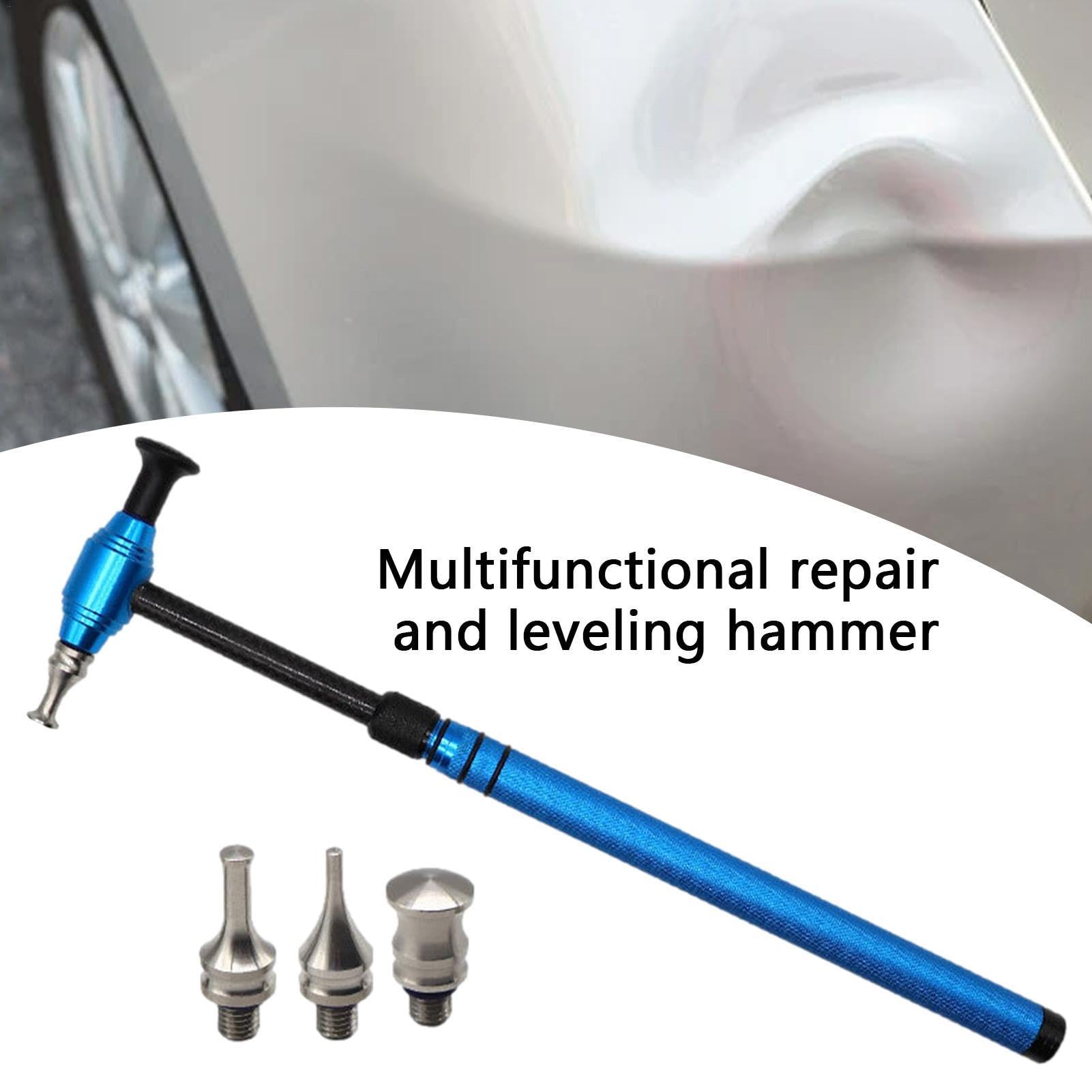 Martello Per Riparazione Ammaccature Per Auto, Levabolli Carrozzeria, Kit Di Strumenti Di Riparazione Per Ammaccature Regolabile, Strumenti Per La Rimozione Di Ammaccature Regolabili Per Carrozzeria
