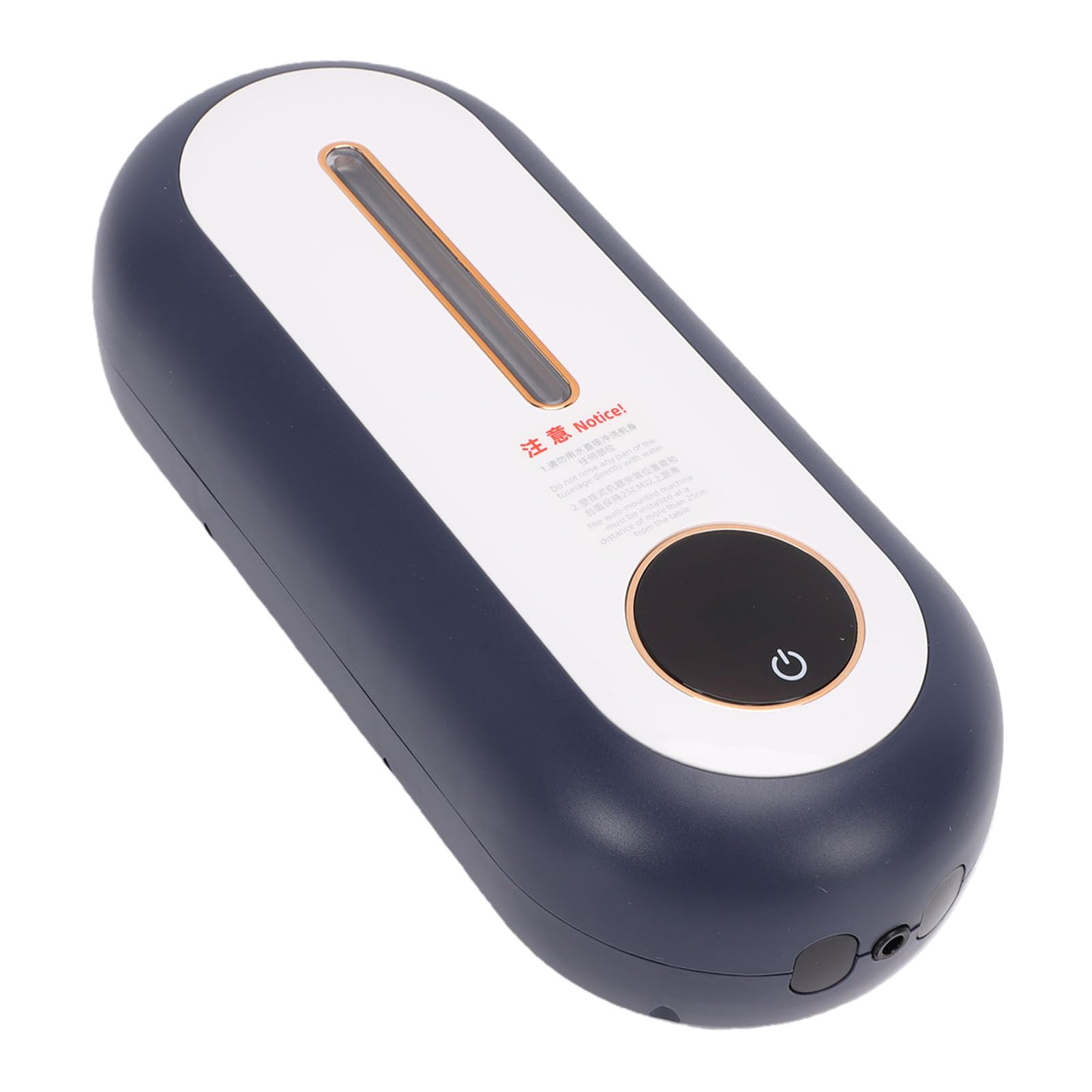 Duokon Dispenser Automatico di Sapone Liquido, Pompa con Sensore Touchless Ricaricabile Tramite USB ABS 350ml Montato a Parete per Bagno, Hotel, Uso a Mani Libere a Infrarossi per Ufficio Domestico